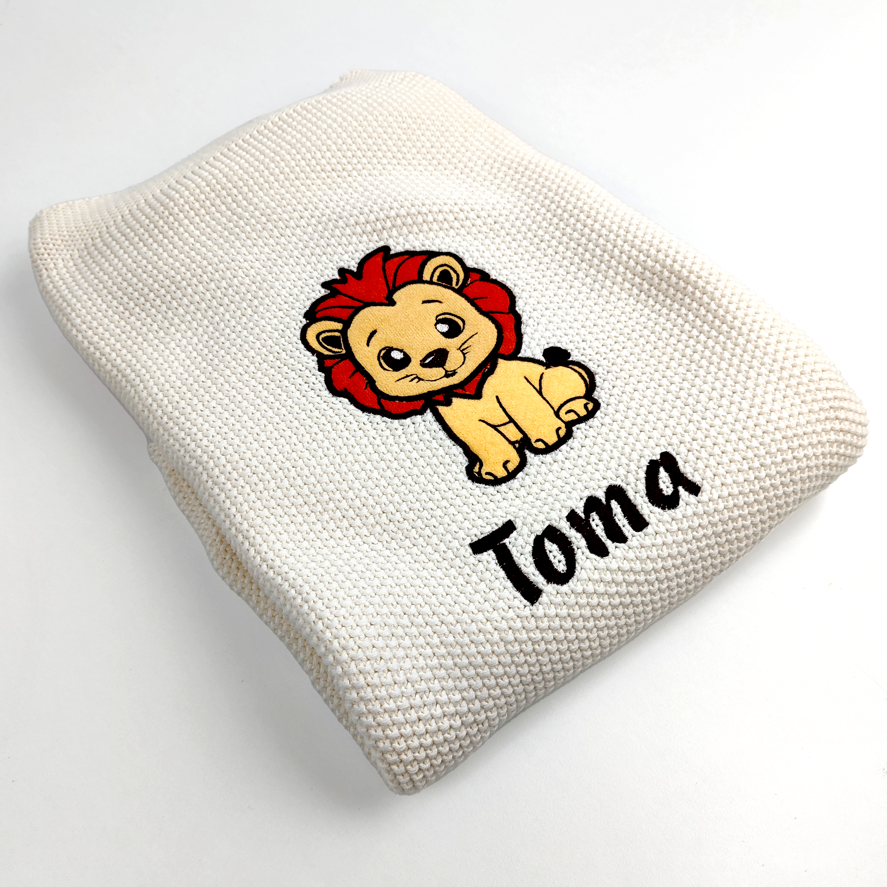 Geflochtene Baumwolldecke